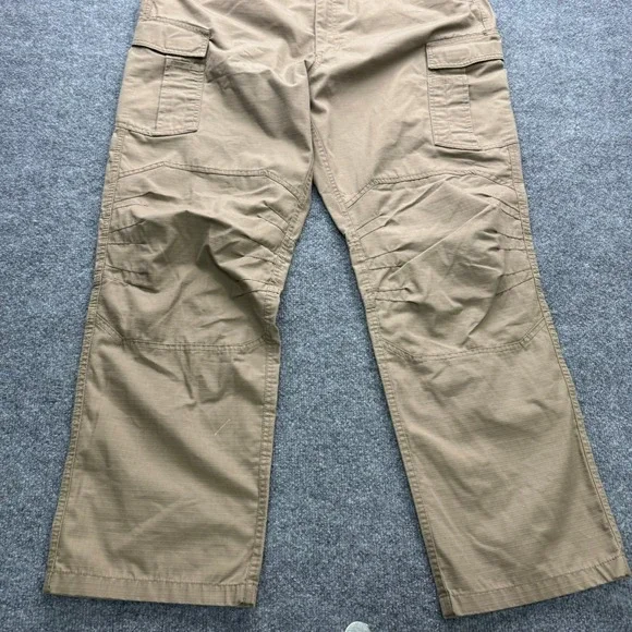 FREE SOLDIER Cargo Pants Men's 40x32 Tan Ripstop Tactical Work Utility Outdoor - Picture 4 of 15